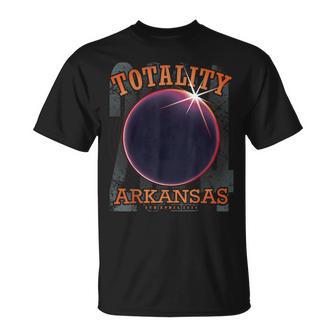 Solar Eclipse 2024 Arkansas Total Eclipse Astronomy Lover T-Shirt - Monsterry UK