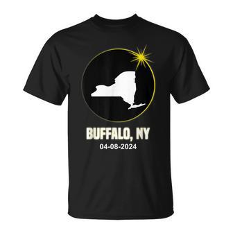 Solar Eclipse 2024 Buffalo State New York Solar Eclipse T-Shirt - Monsterry UK