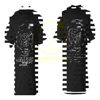 Solar Eclipse 2024 Burlington Vt Vermont Totality Eclipse T-Shirt - Seseable