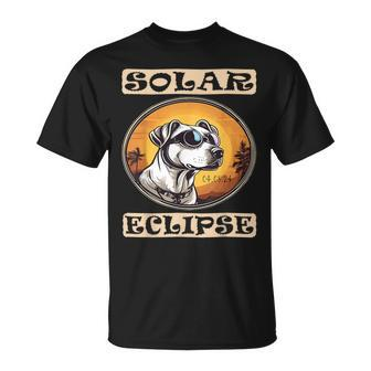 Solar Eclipse 2024 Dog Total Solar Astronomy T-Shirt - Monsterry AU