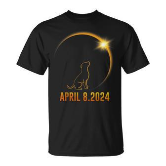 Solar Eclipse 2024 Dog Totality T-Shirt - Monsterry DE