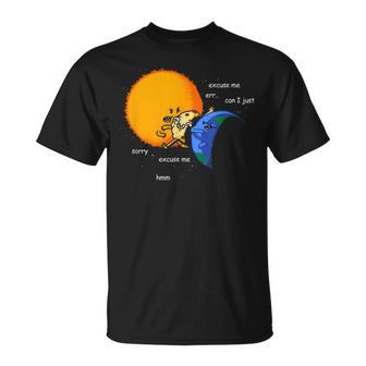 Solar Eclipse 2024 Moon Sun Total Solar Eclipse Space T-Shirt - Monsterry