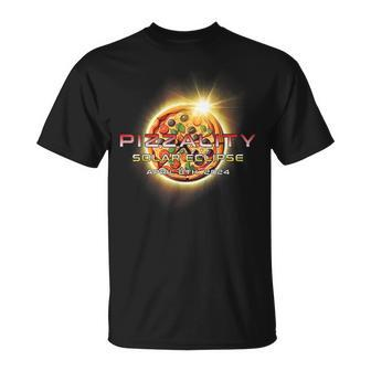 Solar Eclipse 2024 Pizzality Eclipse 2024 Pizza T-Shirt | Mazezy