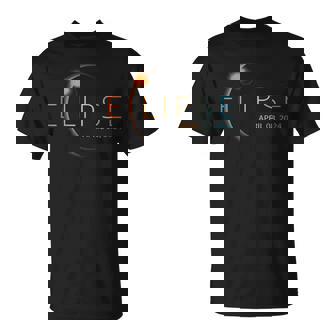 Solar Eclipse 2024 Total Solar Eclipse April 08 2024 T-Shirt | Mazezy