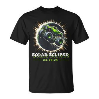 Solar Eclipse 2024 Total Eclipse April 8Th 2024 Truck T-Shirt - Seseable