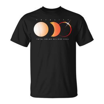 Solar Eclipse 2024 Total Eclipse Astronomy Sun Graphic T-Shirt - Monsterry AU