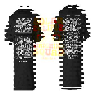 Solar Eclipse 2024 Watching Squad Family Matching Glasses T-Shirt - Seseable