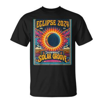 Solar Eclipse Retro Style Path Of Totality 2024 Vintage T-Shirt - Thegiftio UK