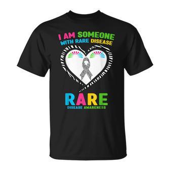 I Am Someone Rare Disease Rare Disease Awareness T-Shirt - Seseable
