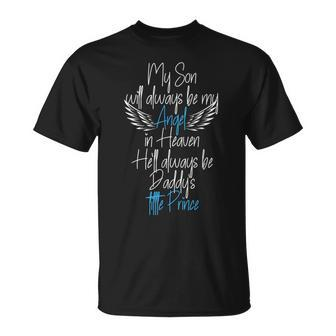 My Son My Angel In Heaven In Loving Memory Of My Son T-Shirt - Monsterry CA