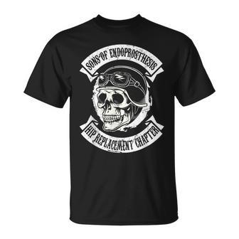 Sons Of Endoprosthesis Hip Replacement Chapter Hip Surgery T-Shirt - Monsterry