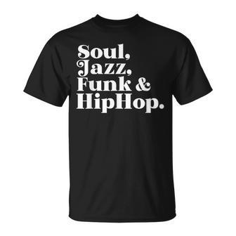 Soul Jazz Funk Hip Hop T-Shirt - Monsterry UK