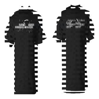 Sound Engineer Audio Wave Audio Engineer Music Lover T-Shirt - Thegiftio UK