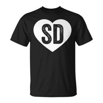 South Dakota Hometown State Pride Midwest Love T-Shirt - Monsterry UK