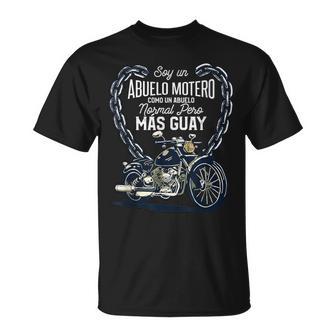 Soy Un Abuelo Motero Como Un Abuelo Normal Pero Más Guay Camiseta unisex - Regaloses