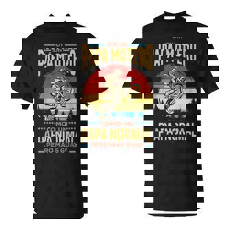 Soy Un Papá Motero Como Un Papá Normal Pero Mas Guay Camiseta unisex - Regaloses