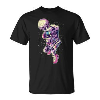 Spaceman Dunk Galaxy Planet Basketball Star Sports Game T-Shirt - Thegiftio UK