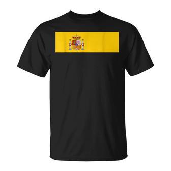 Spain 2021 Flag Love Soccer Football Fans Support T-Shirt - Seseable