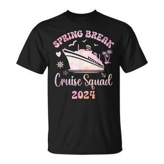 Spring Break Cruise Squad 2024 Trip Family Matching Vacation T-Shirt - Seseable