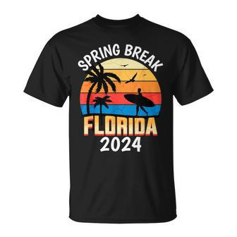 Spring Break Florida 2024 College Student Spring Break T-Shirt - Monsterry UK