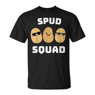 Spud Squad Potato Squad Potato Lover Vegetarian T-Shirt - Seseable