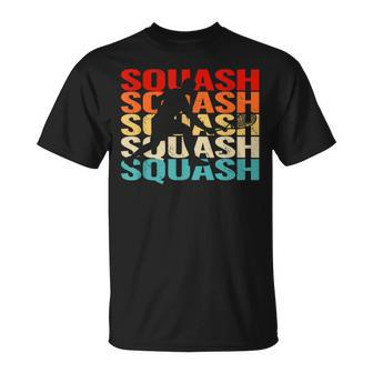 Squash Player For Retro Squash Vintage For Men T-Shirt - Monsterry AU