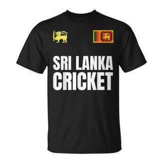 Sri Lanka Cricket 2024 Sri Lankan Cricket Jersey T-Shirt - Seseable