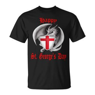St George’S Day For Patriotic Man And Women T-Shirt - Thegiftio UK