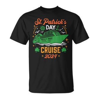 St Patrick's Day Cruise 2024 Vacation Cruising Matching T-Shirt - Seseable