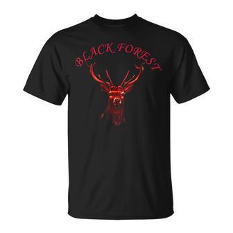 Stag Head Forest T-Shirt - Geschenkecke