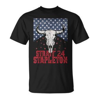 Stapleton Strait 24 Stapleton Country Cowboy Western T-Shirt - Monsterry CA