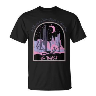 If The Stars Were Made To Worship So Will I Jesus Religious T-Shirt - Monsterry AU