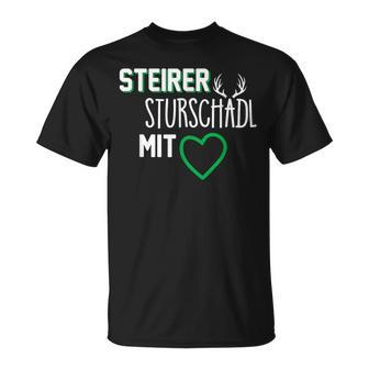 Steiermark Slogan Steirer Mit Herz T-Shirt - Seseable
