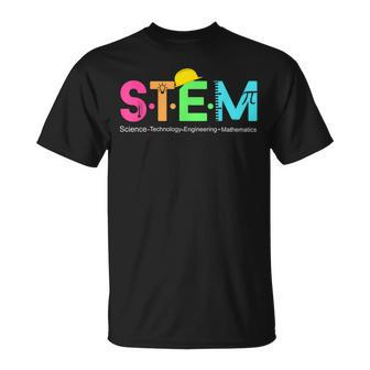 Stem Science Technology Engineering Math Teacher T-Shirt - Monsterry