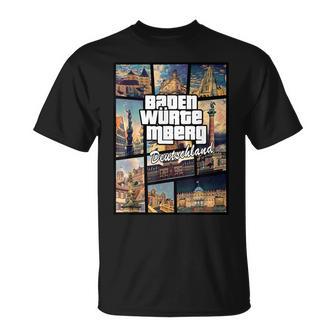 Stolz Auf Baden-Württemberg Stolz Auf Deutschland T-Shirt - Seseable