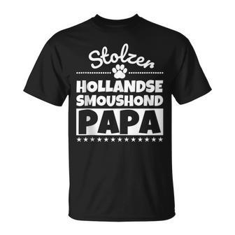 Stolzer Hollandse Smoushond Papa T-Shirt - Geschenkecke