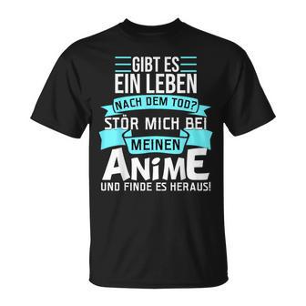 Stör Mich Bei Meinen Anime Slogan Baka Kawaii Manga T-Shirt - Seseable