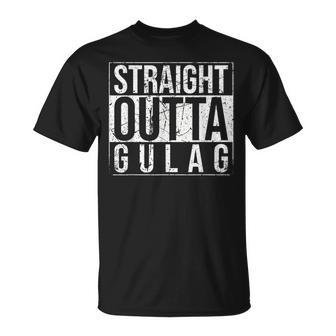 Straight Outta Gulag Duty Calls Video Gamer Cod Gaming T-Shirt - Thegiftio UK