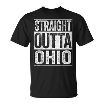 Straight Outta Ohio Oh State T-Shirt - Monsterry