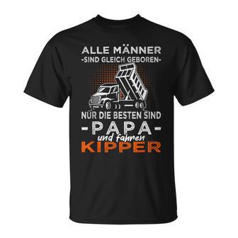 Straßenbauer Echte Männer & Papa Fahren S T-Shirt - Geschenkecke