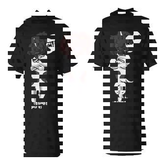 Sturer Kleiner Münsterländer Dog Münsti Dog Fan Black S T-Shirt - Seseable
