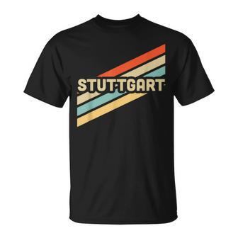 Stuttgart Vintage Retro S T-Shirt - Seseable