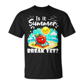 Is It Summer Break Jet T-Shirt - Seseable