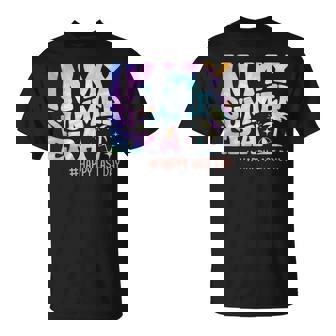 In My Summer Era Teacher Student Happy Last Day Of School T-Shirt - Seseable