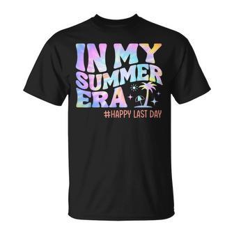 In My Summer Era Teacher Student Happy Last Day Of School T-Shirt - Seseable