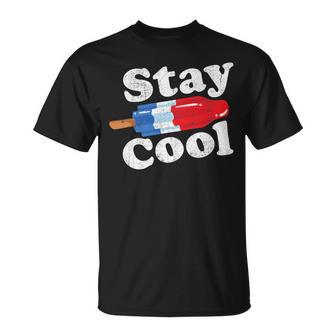 Summer Popsicle Stay Cool Bomb Retro 80S Pop T-Shirt - Monsterry UK