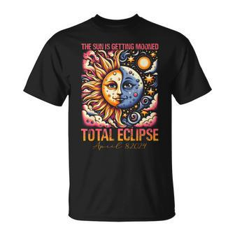 The Sun Is Getting Mooned Total Solar Eclipse Chase 2024 T-Shirt | Mazezy