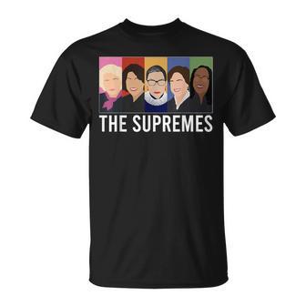 The Supremes Ketanji Brown Jackson Scotus Rbg Sotomayor Meme T-Shirt - Monsterry UK