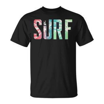 Surfer Surfboard Surf Club Retro Vintage Hawai Beach T-Shirt - Monsterry AU