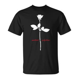 Sweetest Perfection White And Red T-Shirt - Monsterry UK